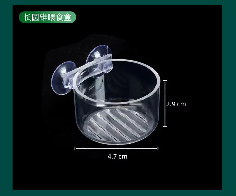 Fish Feeders Aquarium Feed Ring Fish Tank Station Floating Food Tray Feeder Aquarium Accessory with Strong Suction Cups 어항 용품