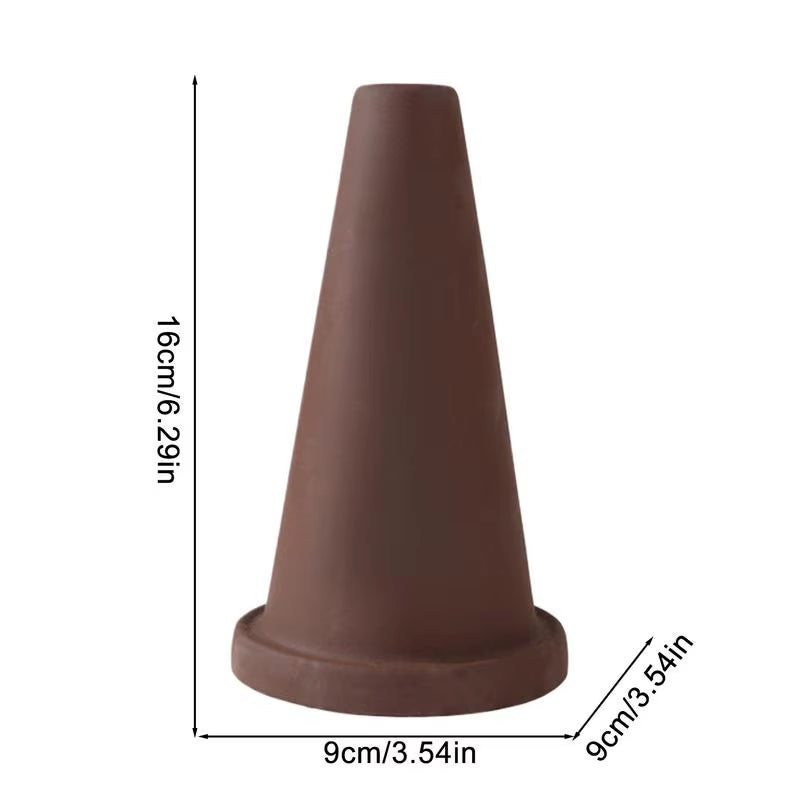 Fish Aquarium Decor Pottery Clay Cone Angel Fish Slate Fish Breeding Cones Cave Fish Ornament Hideaway Fish Tank Decoration For