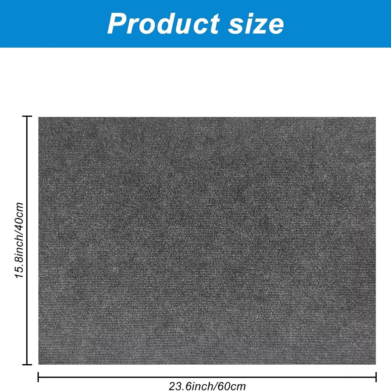 Cat Scratching Mat 30Cmx60Cm Cat Carpet with Self-Adhesive Trimmable Cat Scratching Post Carpet, Cat Scratch Furniture Protector