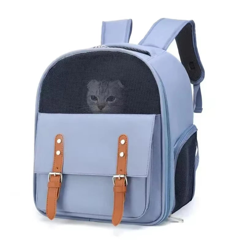 Cat Outdoor Bags Front Bag Large Capacity Cats Backpacks Cats Boxes Simplicity Pet Backpack Adjustable Strap Portable Pets Bag