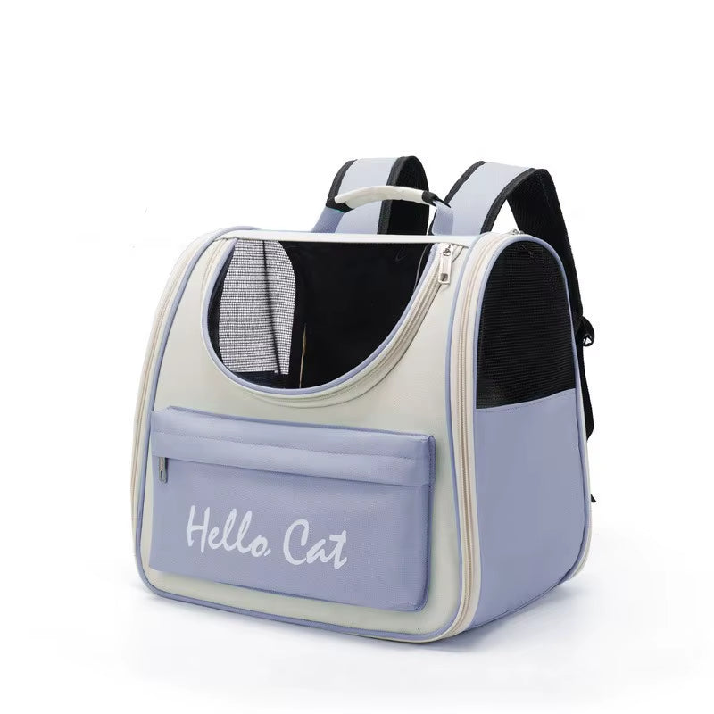 Cat Carrier Bags Windproof Outdoor Travel Backpack for Cat Small Dogs Transport Carrying Bag Cat Backpack Carriers with Cushion