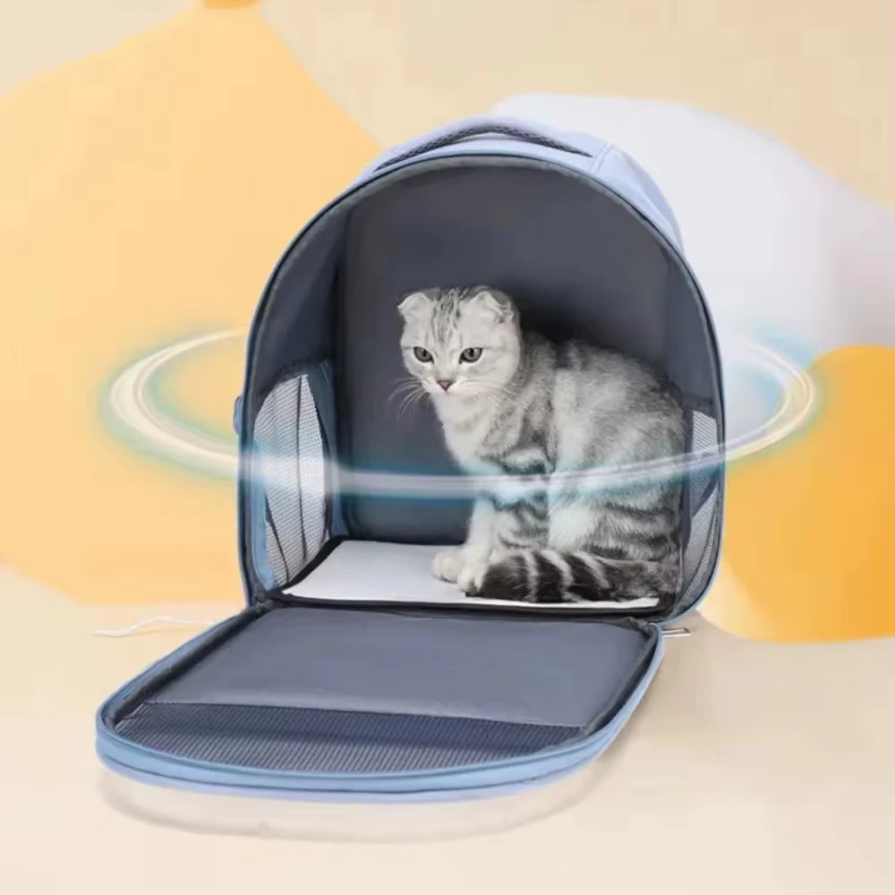Cat Outdoor Bags Front Bag Large Capacity Cats Backpacks Cats Boxes Simplicity Pet Backpack Adjustable Strap Portable Pets Bag