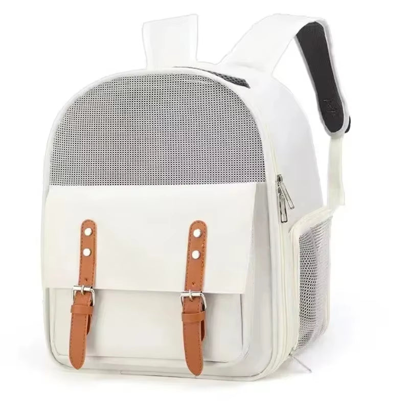 Cat Outdoor Bags Front Bag Large Capacity Cats Backpacks Cats Boxes Simplicity Pet Backpack Adjustable Strap Portable Pets Bag