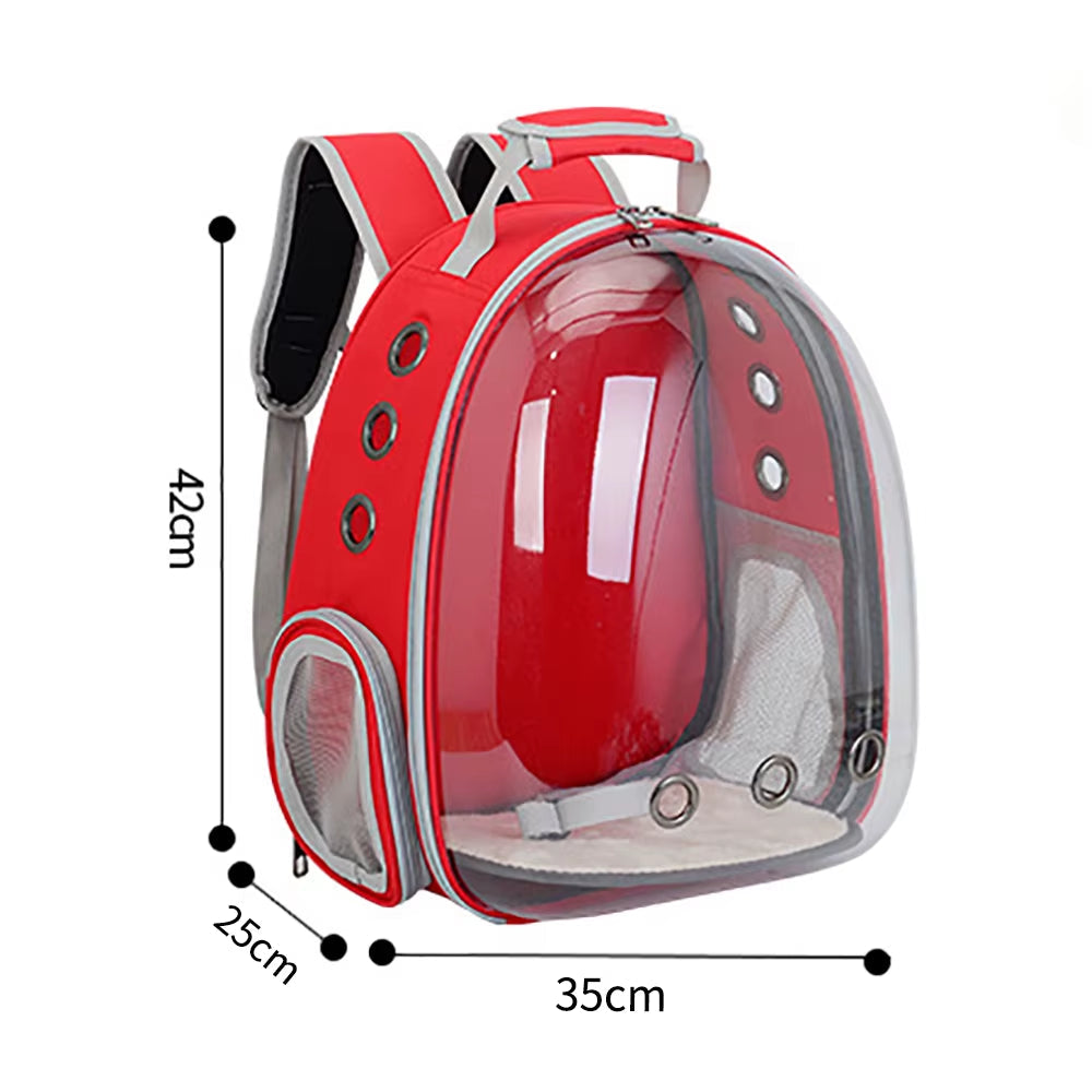 Cat Carrier Bags Breathable Outdoor Pet Carriers Small Dog Cat Backpack Travel Space Capsule Cage Pet Transport Bag for Cat