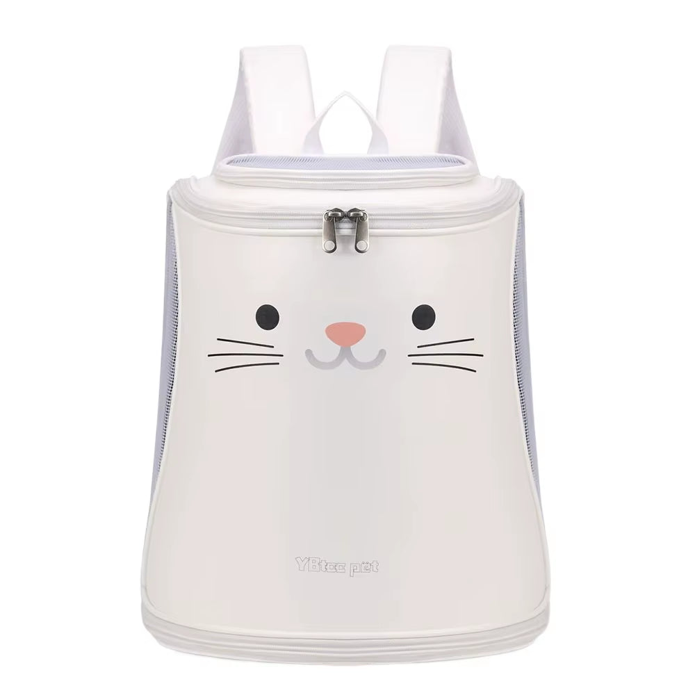 Creative Pet Backpack Carrier Waterproof Breathable Pet Carrier Backpack Hands-Free Durable Travel Puppy Bags Outdoor