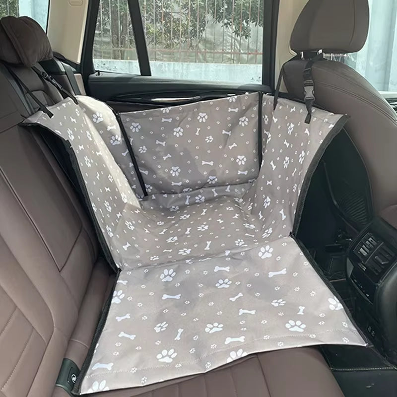 Dog Car Seat Cover Hammock for Dogs in the Car Transportin Pet Car Puppy Car Seat Basket Dogs Cats Waterproof Seat Mat Bag