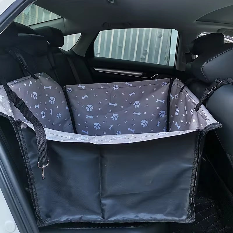 Dog Car Seat Cover Hammock for Dogs in the Car Transportin Pet Car Puppy Car Seat Basket Dogs Cats Waterproof Seat Mat Bag