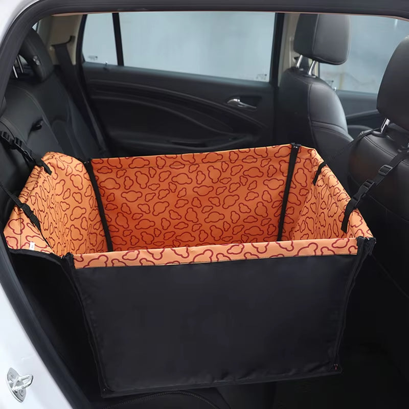 Dog Car Seat Cover Hammock for Dogs in the Car Transportin Pet Car Puppy Car Seat Basket Dogs Cats Waterproof Seat Mat Bag