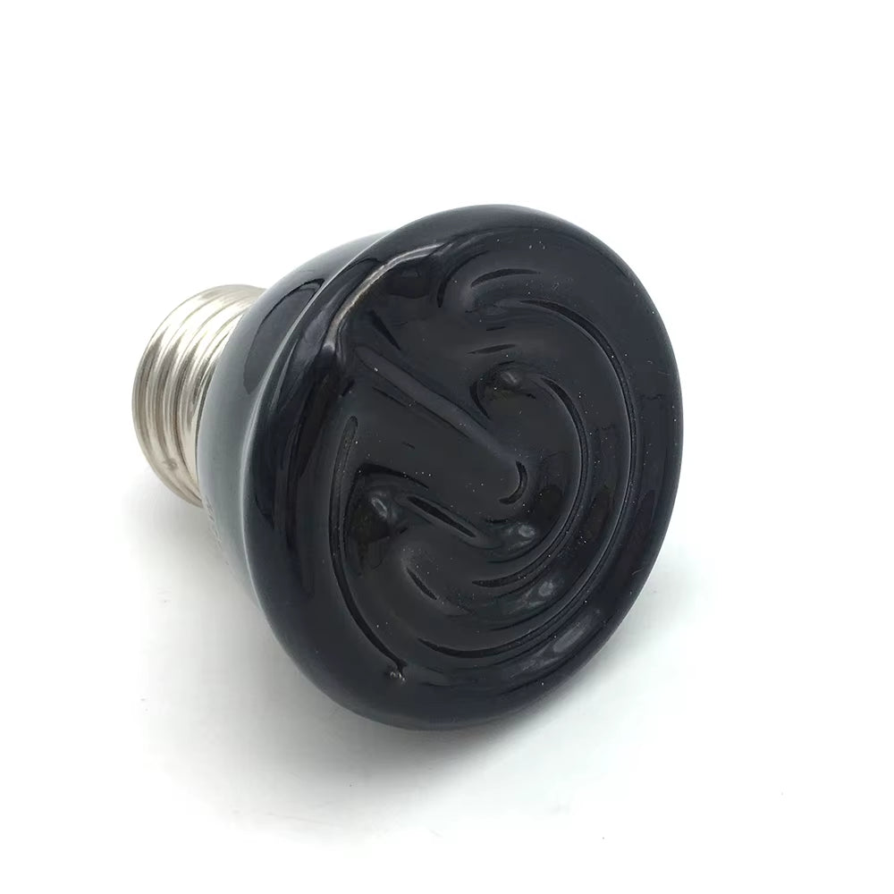 25/50/75/100W E27 Pet Heating Lamp 110V 220V Infrared Ceramic Emitter Heat Light Bulb Pet Brooder Chickens Reptile Lamp 1PC