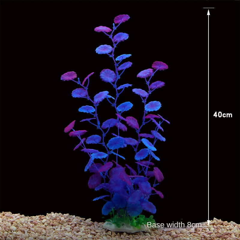 40Cm Aquarium Decoration Artificial Plant Underwater Water Grass Aquatic Plastic Plants Fish Tank Aquarium Landscape