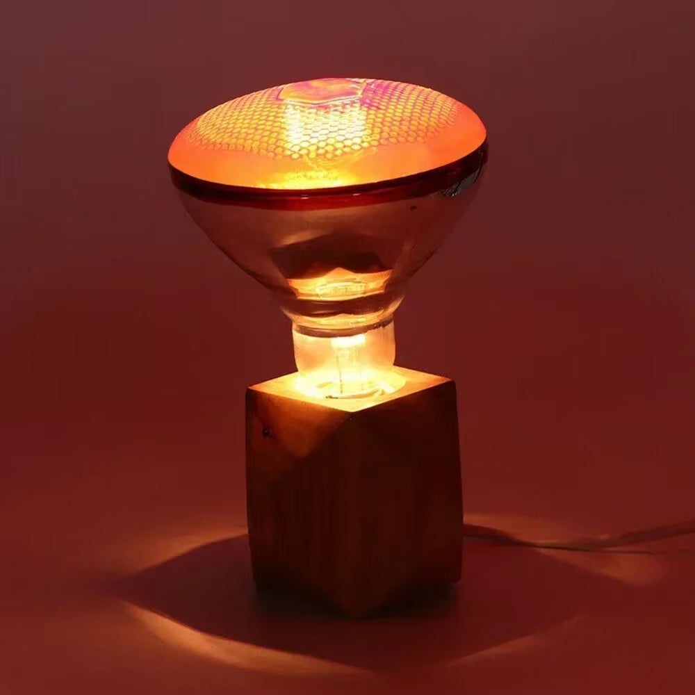 220V Poultry Heat Lamp Bulb Pets Livestock Heats Lamps Bulbs Reptile Amphibian Infrared Insulation Heating Lighting Supplies