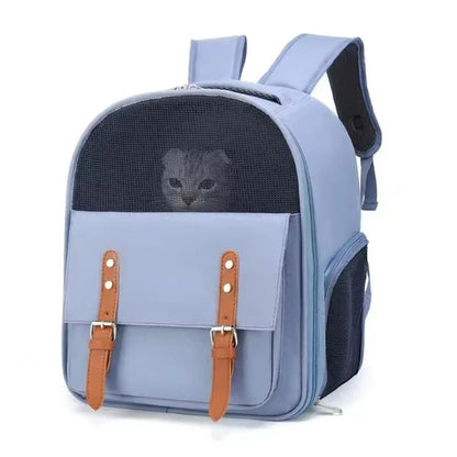 Cat Outdoor Bags Front Bag Large Capacity Cats Backpacks Cats Boxes Simplicity Pet Backpack Adjustable Strap Portable Pets Bag