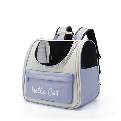 Cat Carrier Bags Windproof Outdoor Travel Backpack for Cat Small Dogs Transport Carrying Bag Cat Backpack Carriers with Cushion