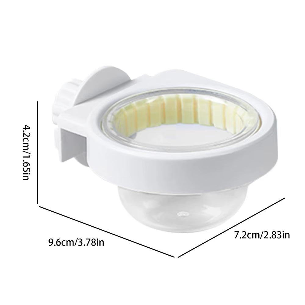 Bird Bowls for Cage Detachable Bird Feeding Dishes Chinchilla Cage Accessories Watering Supplies Water Bowls with Clamp For
