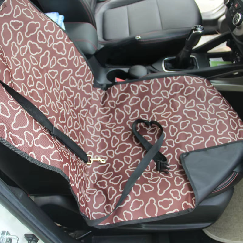 Dog Car Seat Cover Hammock for Dogs in the Car Transportin Pet Car Puppy Car Seat Basket Dogs Cats Waterproof Seat Mat Bag